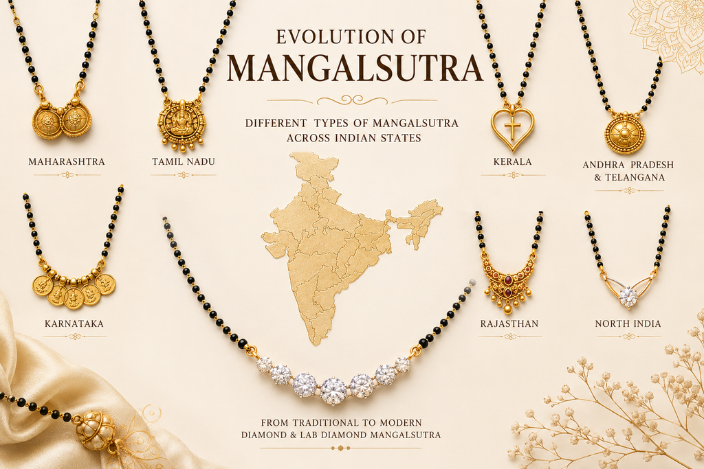 Evolution of Mangalsutra & Different Types of Mangalsutra Across Indian States