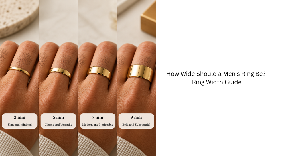 How Wide Should a Men's Ring Be? Ring Width Guide