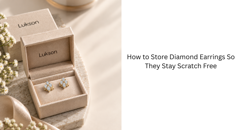 How to Store Diamond Earrings So They Stay Scratch Free