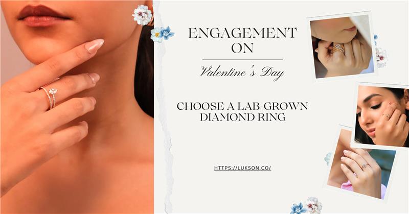 Lab-grown diamond engagement rings