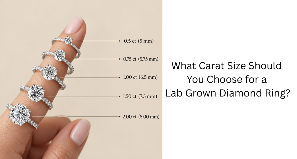 What Carat Size Should You Choose for a Lab Grown Diamond Ring?