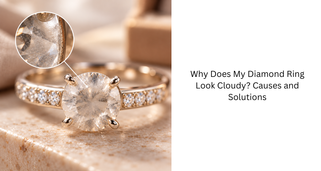 Why Does My Diamond Ring Look Cloudy? Causes and Solutions