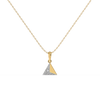 Lukson Prism Point Lab Grown Diamond Pendant Necklace
