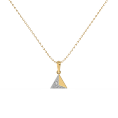 Prism Point - Lab Diamond Pendant Necklace