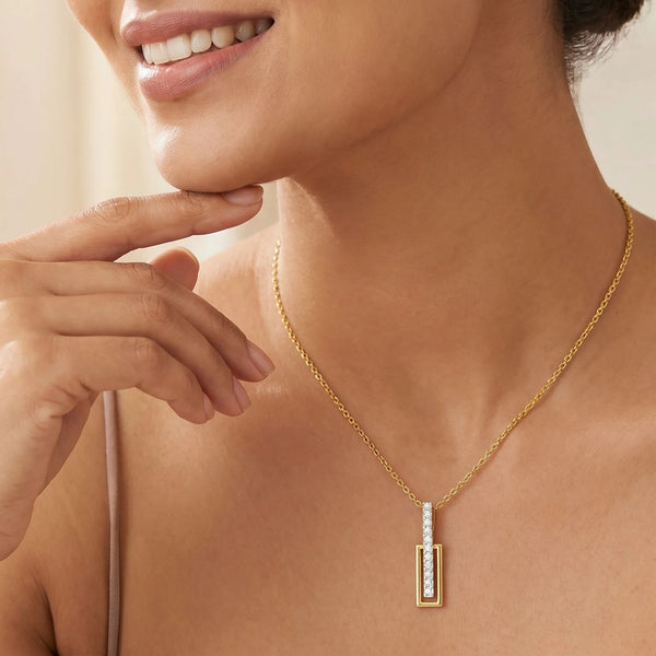The Balance - Lab Diamond Pendant