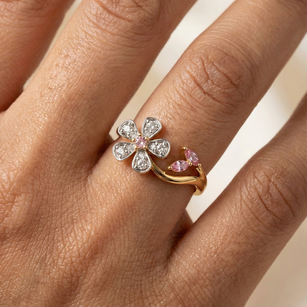 Lukson Branch of Bloom Lab Grown Diamond Ring