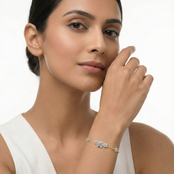 Blush Bouquet - Lab Diamond Bracelet
