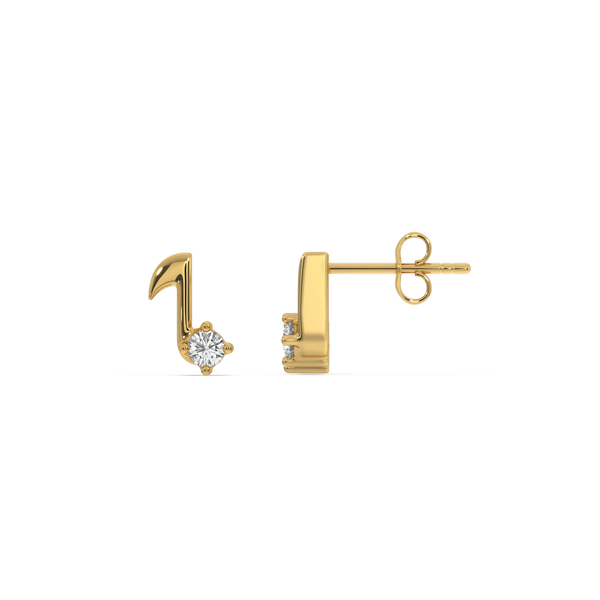 Lukson Harmony Beam 18k Lab Grown Diamond Earrings Online