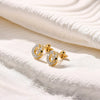 Lukson lab grown diamond daily wear earrings
