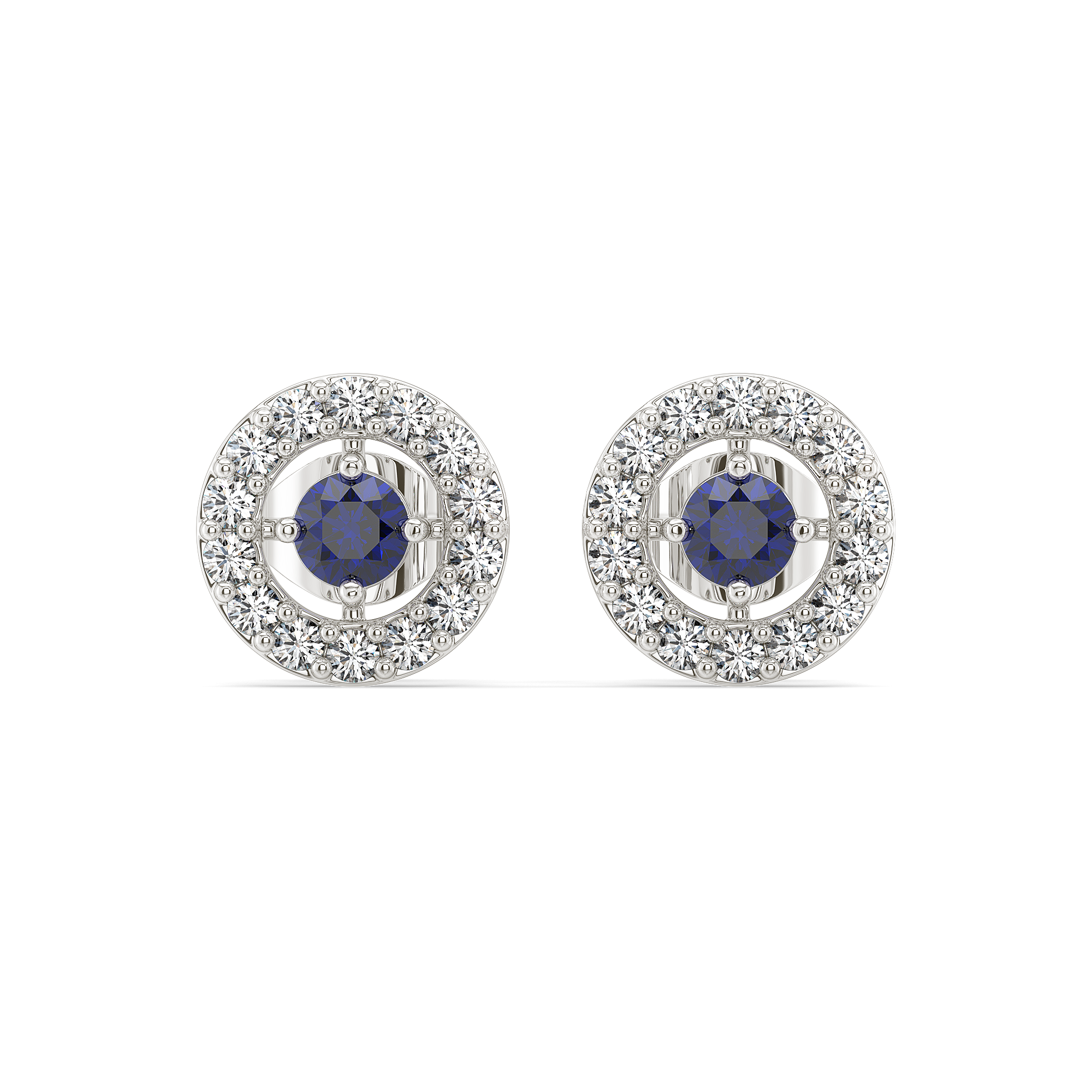 Wink of Protection - Lab Diamond Stud Earrings