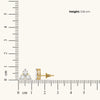 Destiny Cluster - Pure Gold Lab Diamond Earrings