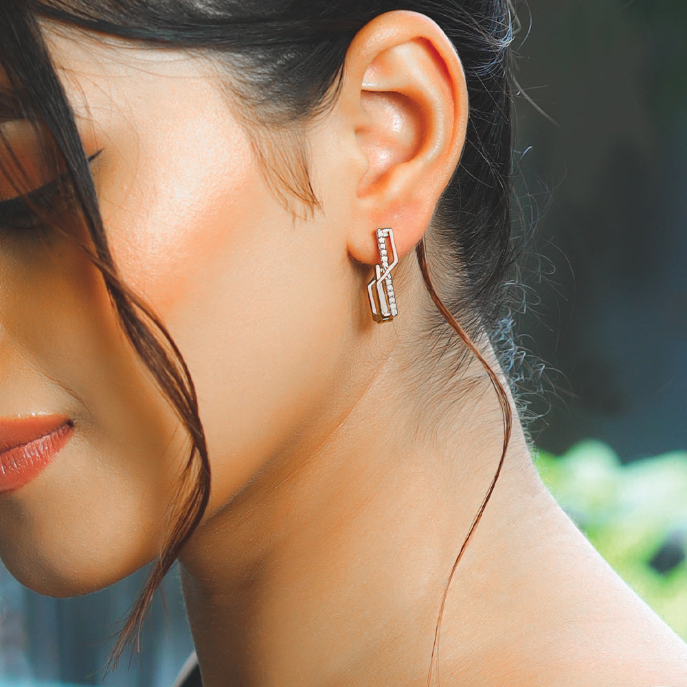 Classic Snug Huggies - 18kt Gold Vermeil Lab Grown Diamond Earrings