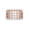 Cosmic Band Lab Grown Diamond Cocktail Ring Online- Lukson