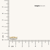 Tiara Band Pure Gold Lab Grown Diamond Eternity Ring
