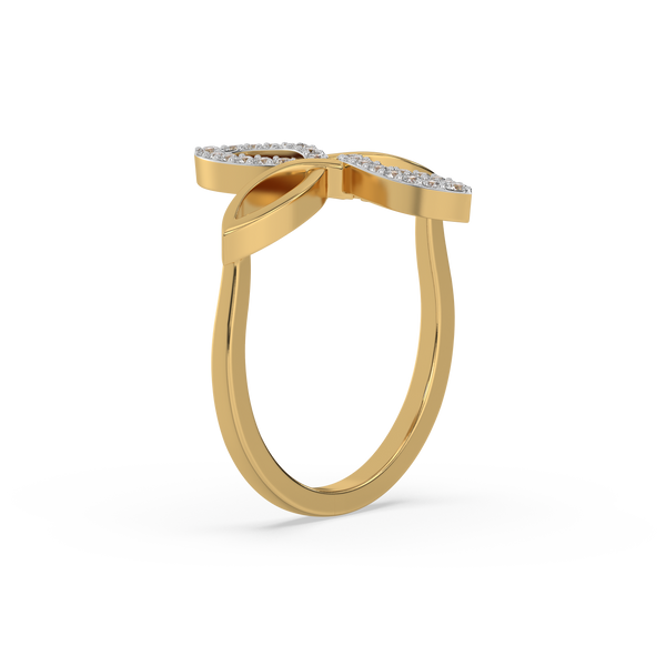 Lukson Duo Fleur Lab Grown Diamond Ring Online