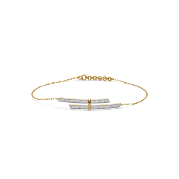 Lukson Edge of Elegance - Lab Grown Diamond Bracelet