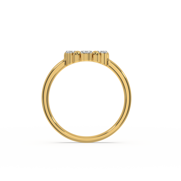 Lukson Eternal Orbit 18kt Gold Lab Grown Diamond Ring