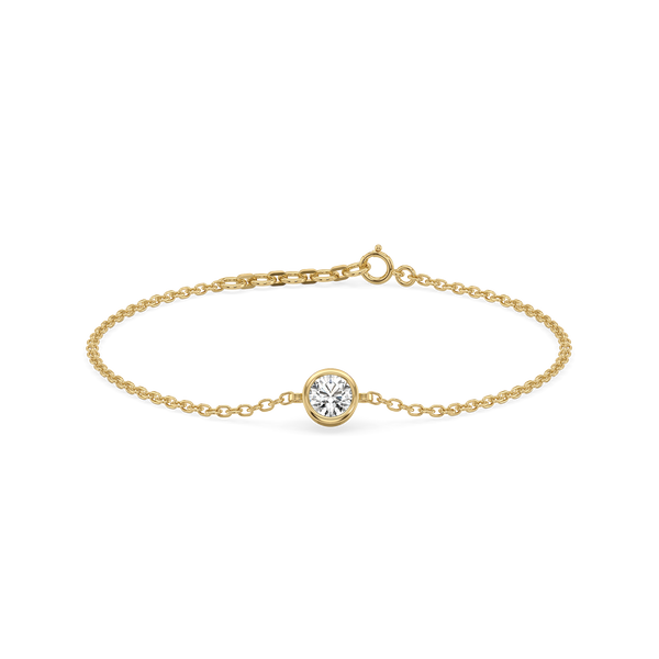 Lukson Eternal Shine - Lab Grown Diamond Solitaire Bracelet
