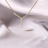 Lukson Glam Chic - 18kt Gold Vermeil Lab Grown Diamond Necklace