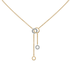 Circle of Dazzle - Lab Diamond Necklace