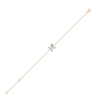 Daffodil Flora - Pure Gold Lab Diamond Fashion Bracelet