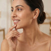 Tender Glow Solitaire Studs - Pure Gold Lab Diamond Earrings