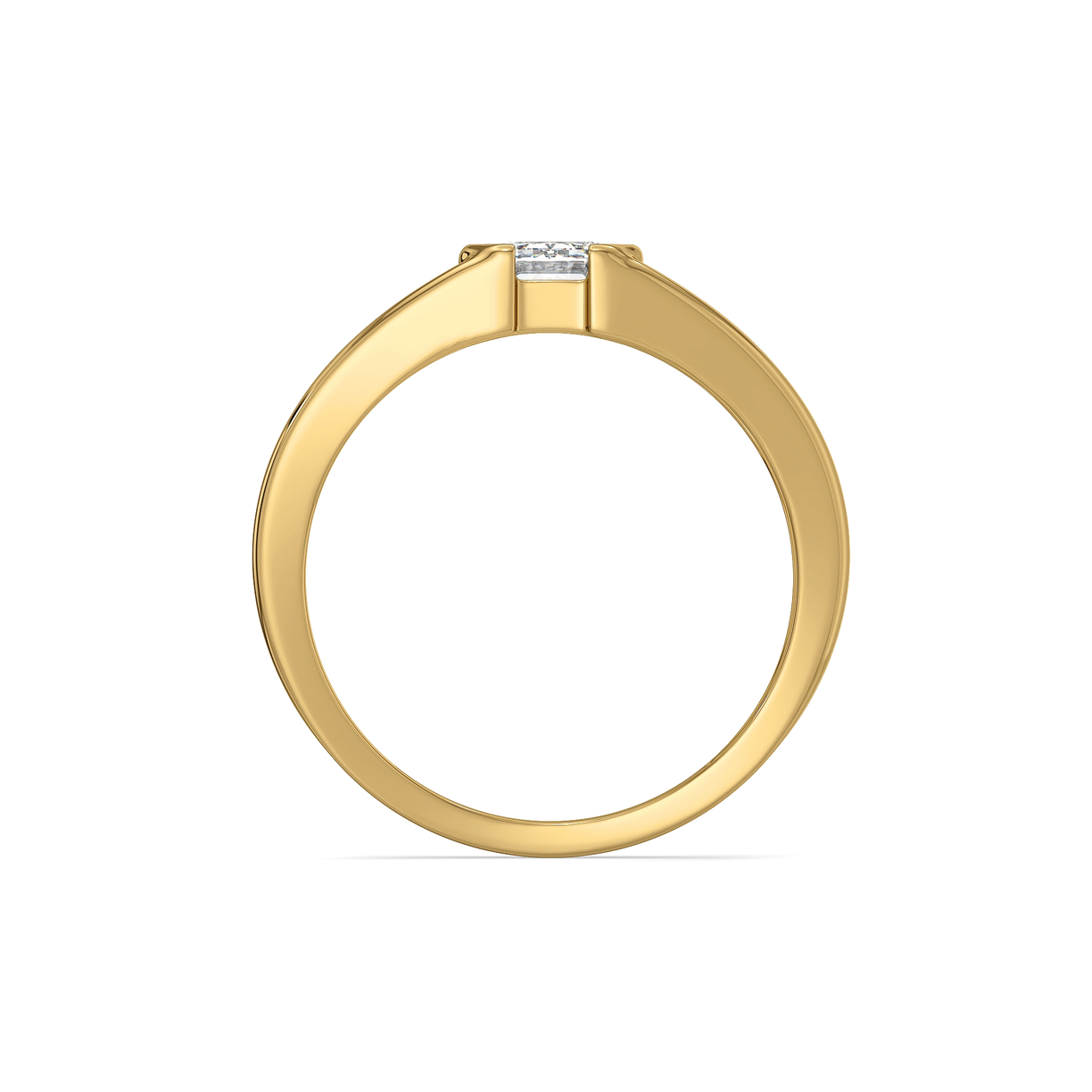 Quiet Strength - Pure Gold Lab Diamond Men's Ring
