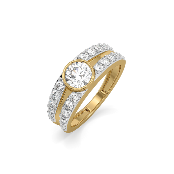 The Highline – Pure Gold Lab-Grown Diamond Men's Ring