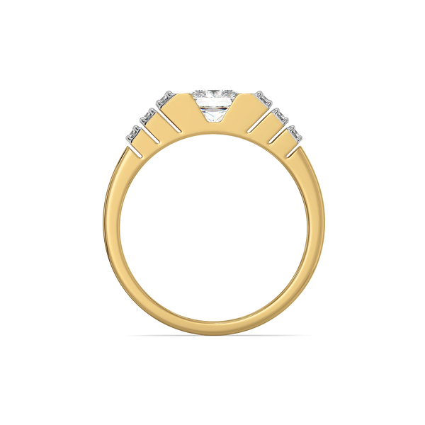 Cornerstone - Pure Gold Lab Diamond Men's Ring