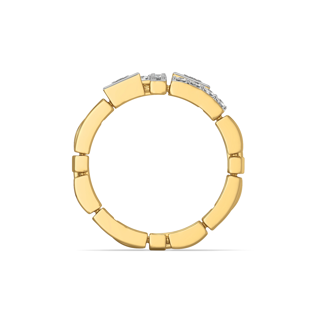 Stronghold - Pure Gold Lab Diamond Men's Ring