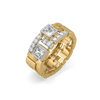 Stronghold - Pure Gold Lab Diamond Men's Ring