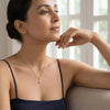 Daffodil Flora - Pure Gold Lab Diamond Pendant