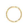 Buy Wave Curve Pure 14k Gold Lab Grown Diamond Band Ring Online in India - Lukson