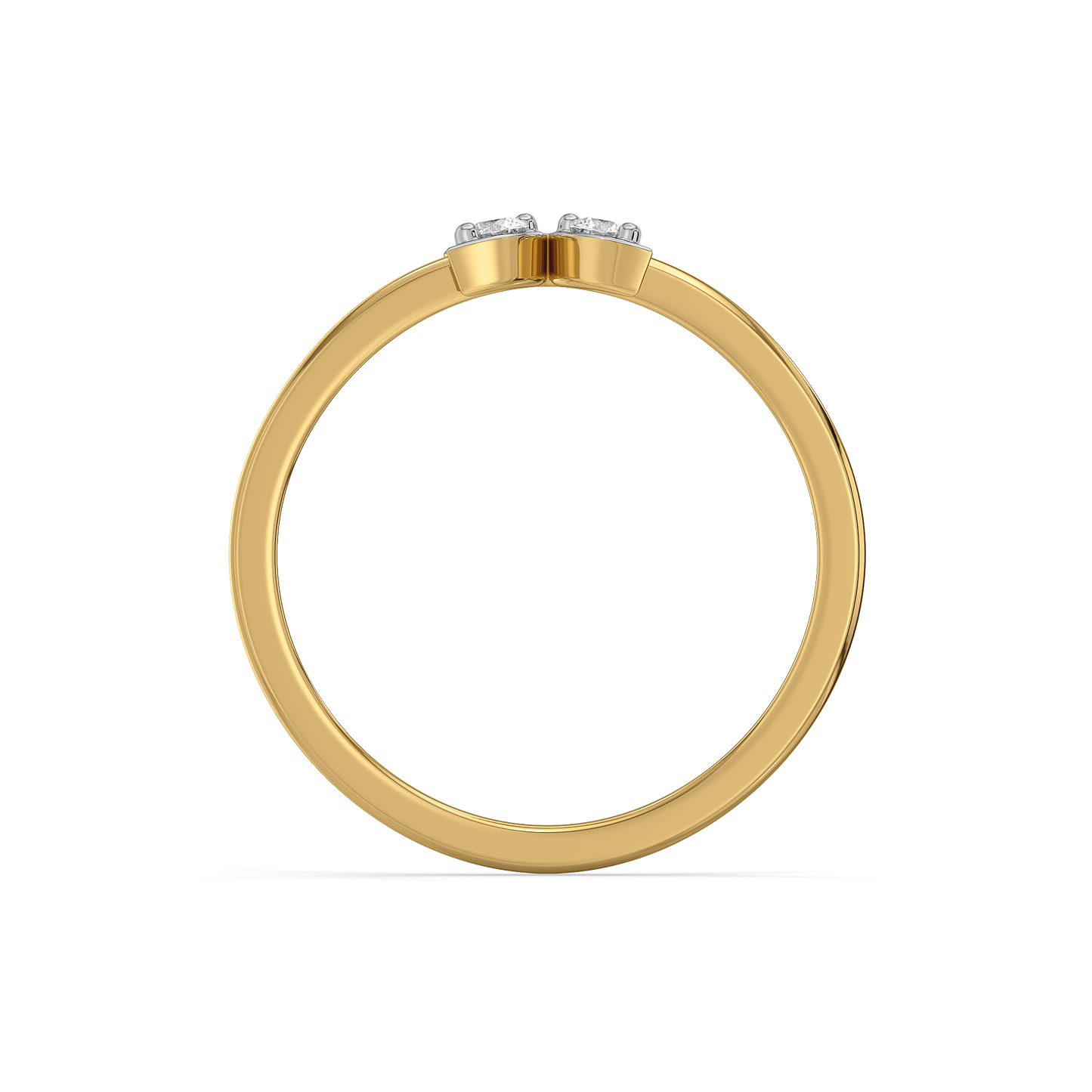 Daffodil Flora - Pure Gold Lab Diamond Fashion Ring