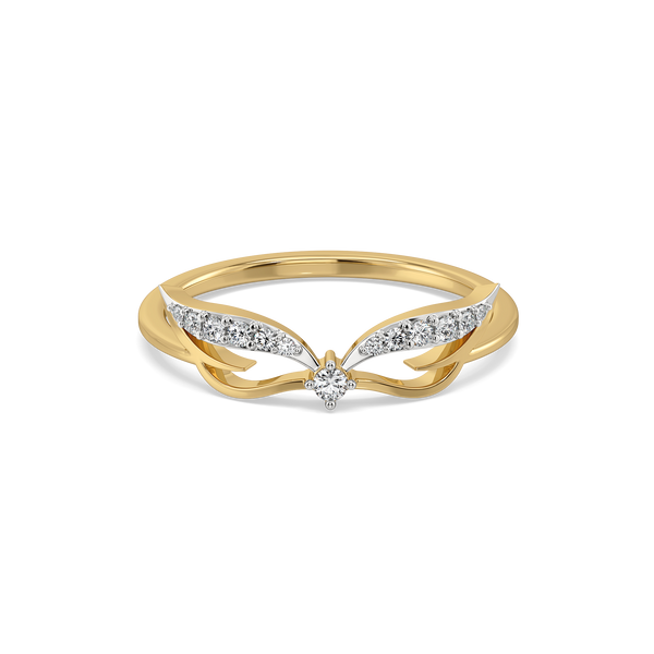 Lukson Featherlight Grace 14K Gold Lab Grown Diamond Fashion Ring Online