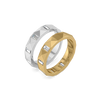 Parallel Forms - Lab Diamond Men's Stackable Ring