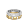 Parallel Forms - Lab Diamond Men's Stackable Ring