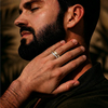 Parallel Forms - Lab Diamond Men's Stackable Ring