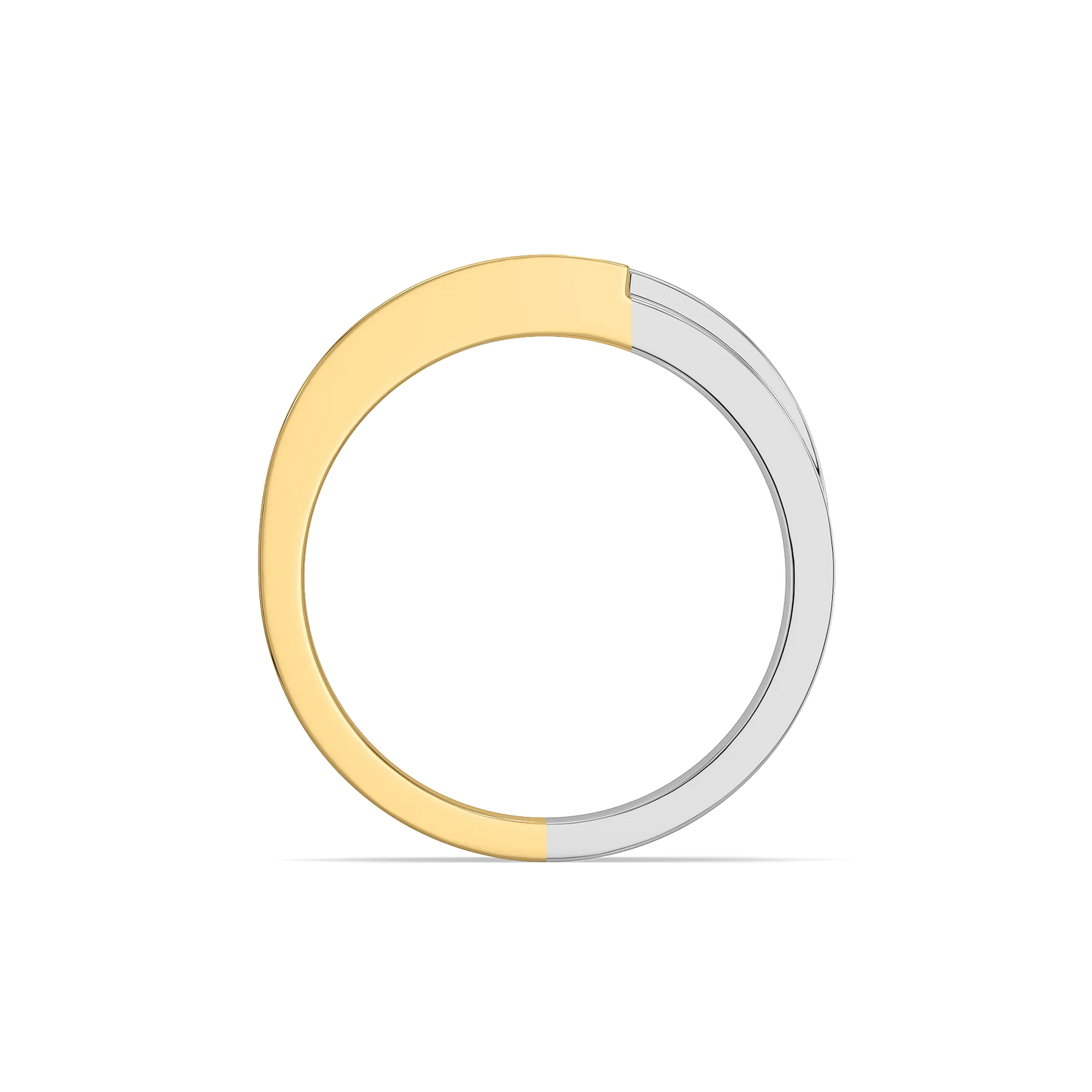 Cross Axis - Lab Diamond Men's Ring