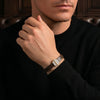 Hexa Edge - Lab Diamond Men's Bracelet