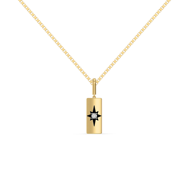 Celestial Mark Lab Diamond Men's Pendant