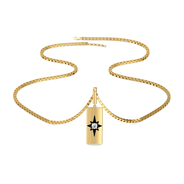 Celestial Mark Lab Diamond Men's Pendant