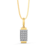 Solid Glint - Lab Diamond Men's Pendant