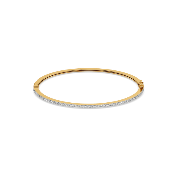 Line of Light - Lab Diamond Bangle