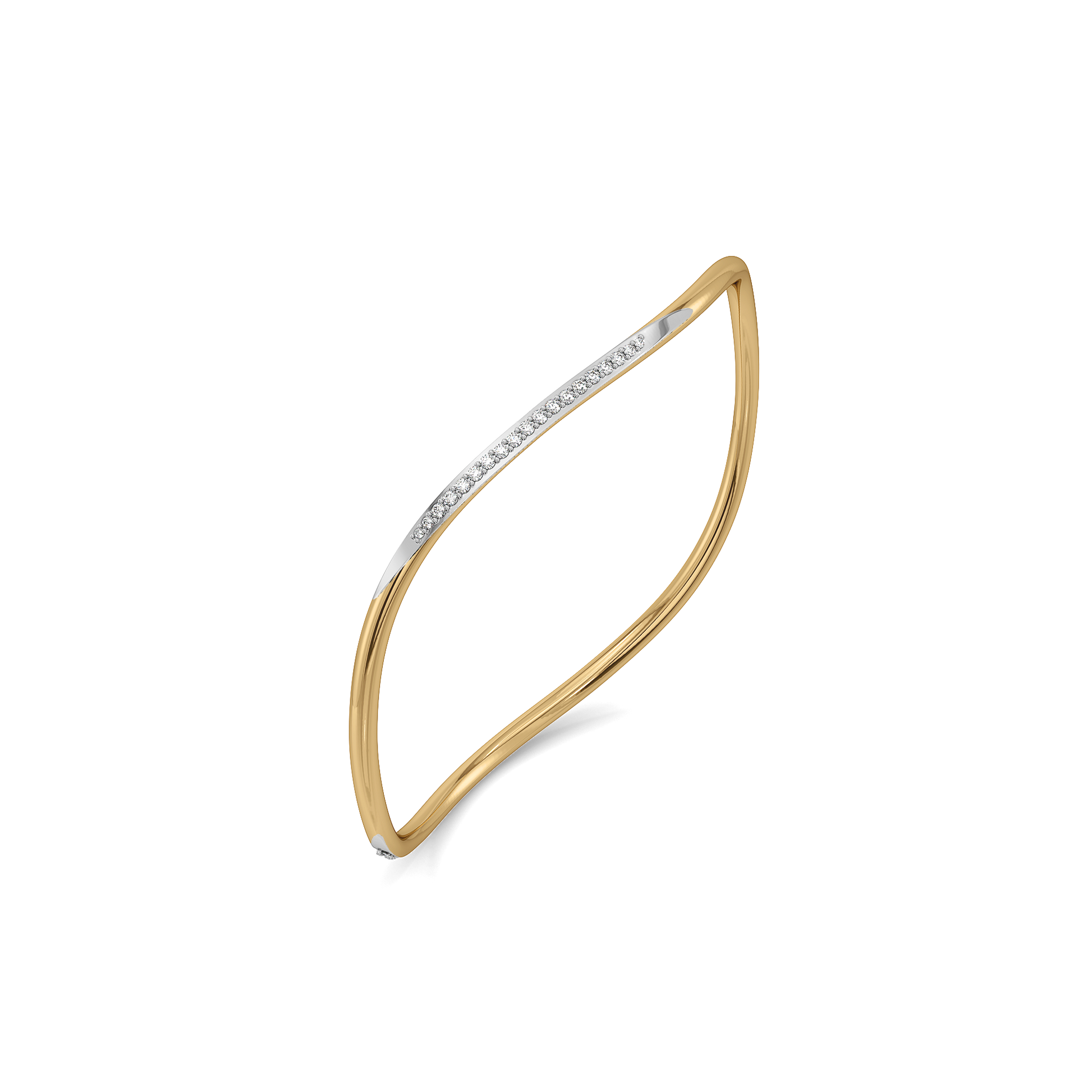 Rebel Loop - Lab Diamond Bangle