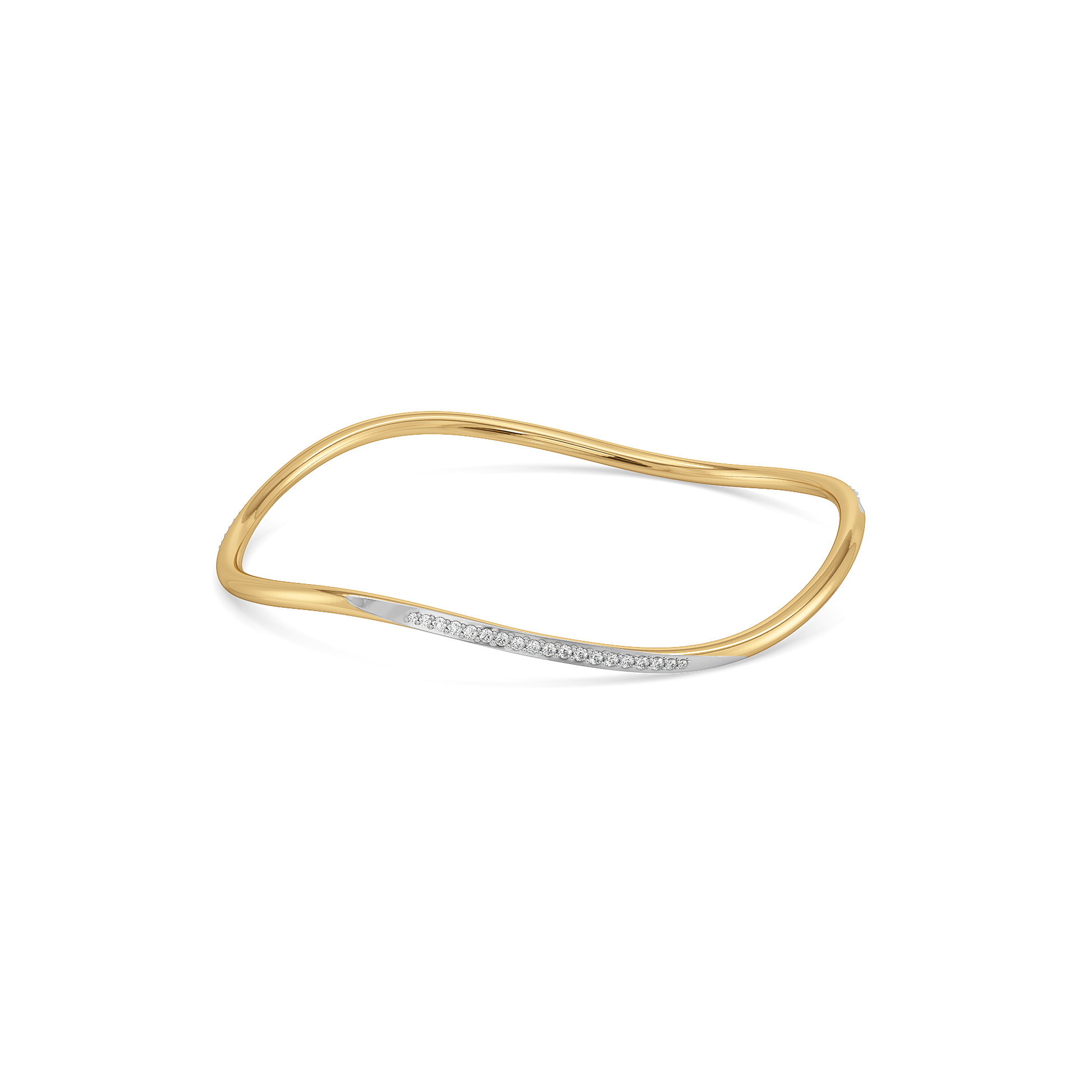 Rebel Loop - Lab Diamond Bangle