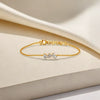 Toi-et-Moi 18kt Gold Vermeil - Lab Grown Diamond Bracelet - Lukson