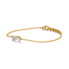 Toi-et-Moi - Lab Grown Diamond Bracelet Online - Lukson
