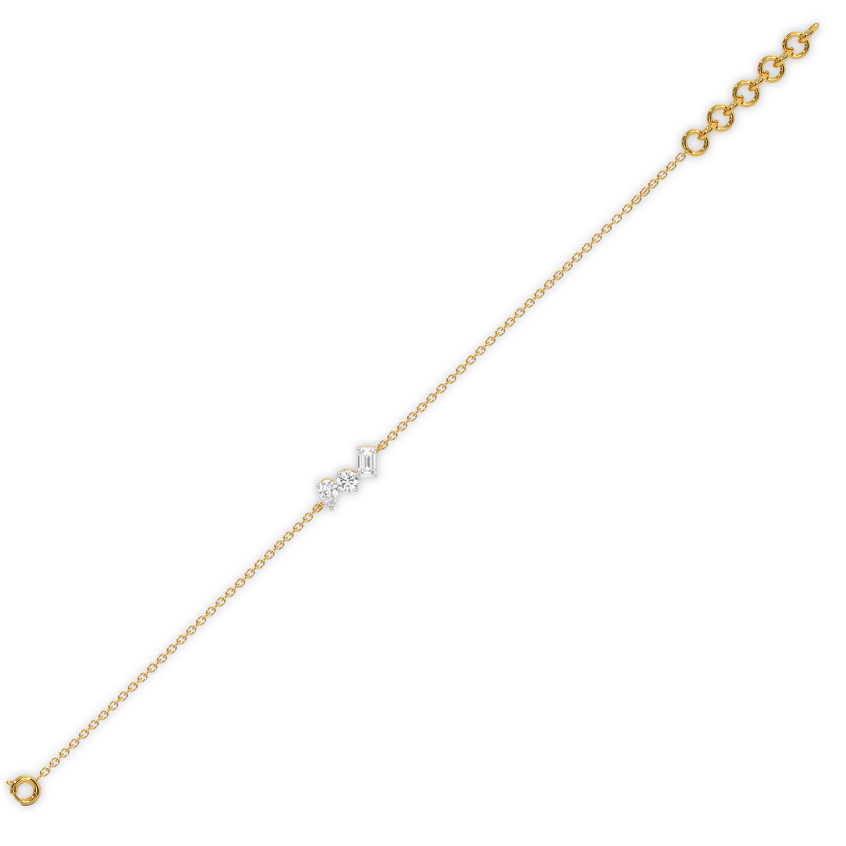 Toi-et-Moi - Lab Diamond Bracelet