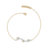 Bow-tiful Bliss - Lab Grown Diamond Bracelet Online- Lukson